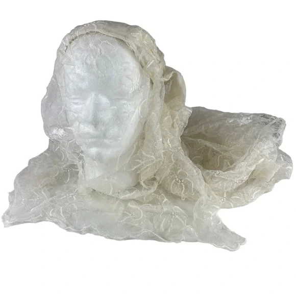 Vintage | Accessories | Handmade 94s Elegant Lace Vintage  display picture 3